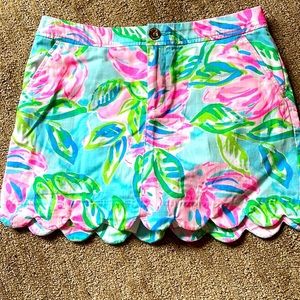 Lilly Pulitzer Skort. Size 4. EUC.
